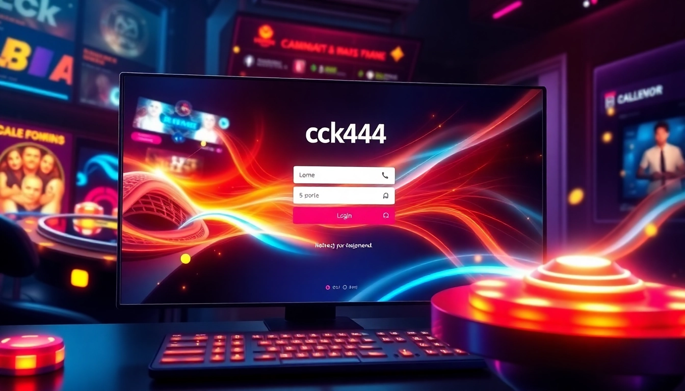 Clickable ck444 login page with secure interface, inviting users to access top online games effortlessly and safely.