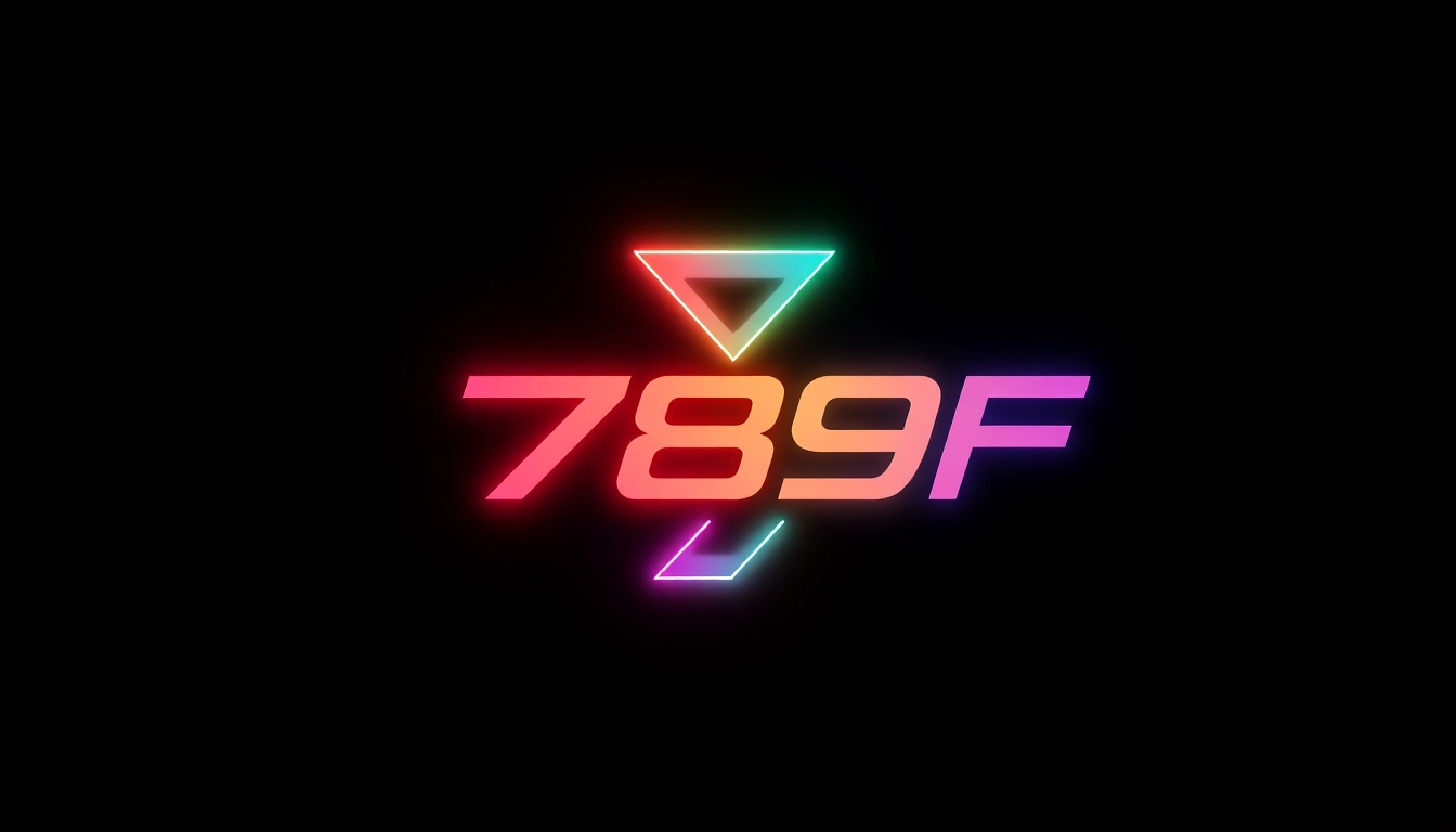 Dynamic visualization of the 789F brand logo with vibrant colors and modern design elements, emphasizing innovation and brand strength for enhanced recognition.