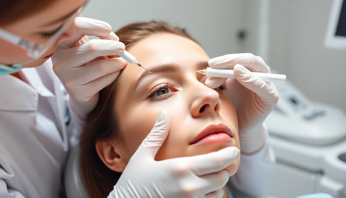 Botox Behandlung: Fachgerechte Injektion für glatte, junge Haut durch erfahrene Spezialisten in Zürich.