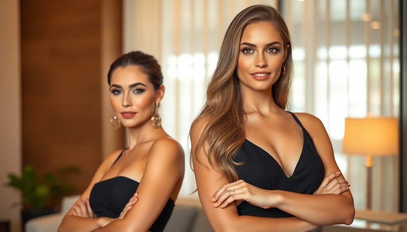 Professional escort women offering premium discretion and allure for clients stylishly portrayed.