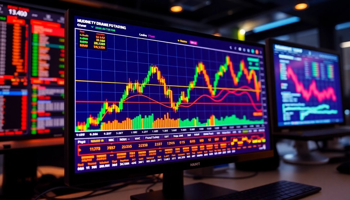 Trading view platform showcasing real-time market charts for traders and investors effectively